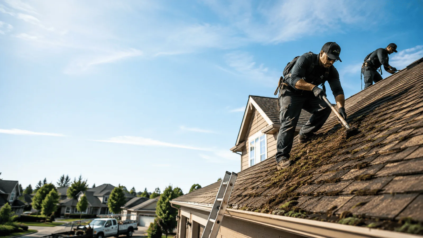 Roof Moss Removal in Royal, IL near me